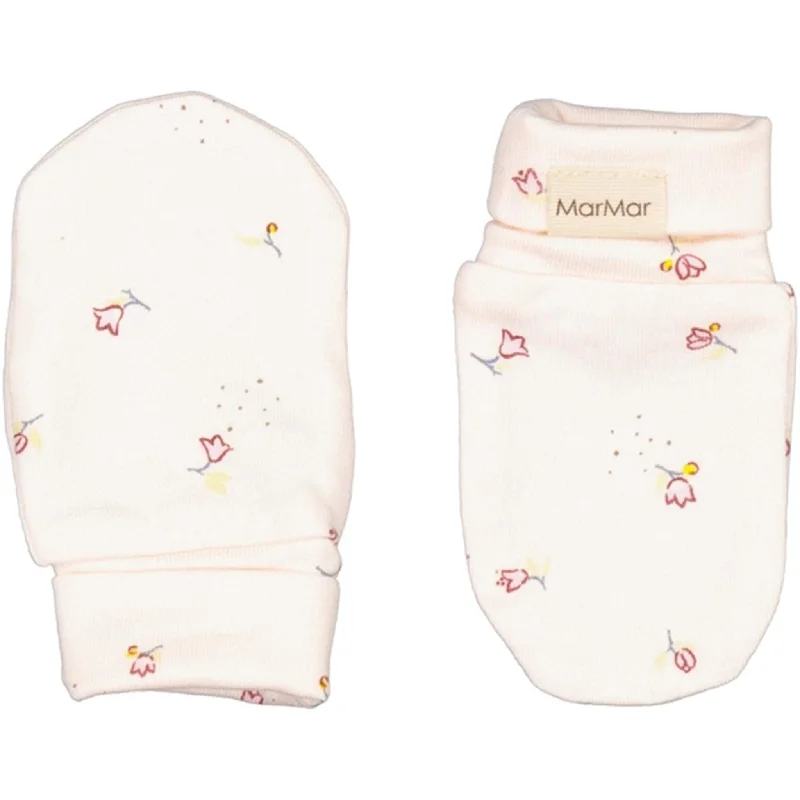 Classic Retro MarMar New Born Tulips Bloom Mittens