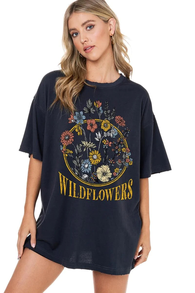 Comfortable Series Wild Flowers T