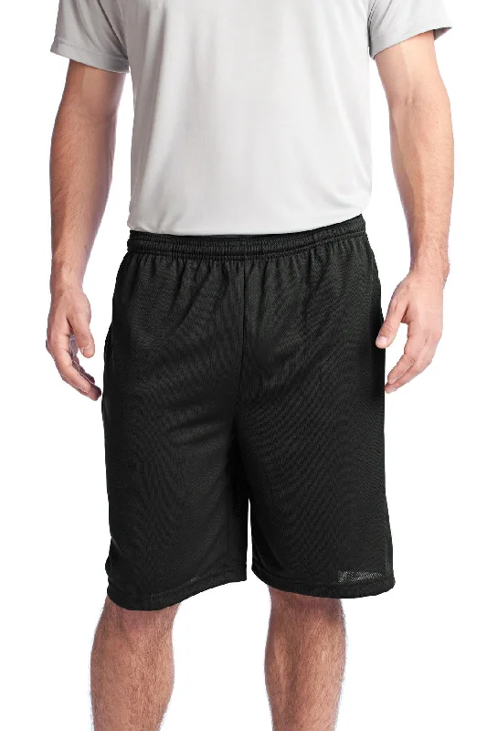 College Style Sport-Tek PosiCharge Tough Mesh Pocket Short. ST312