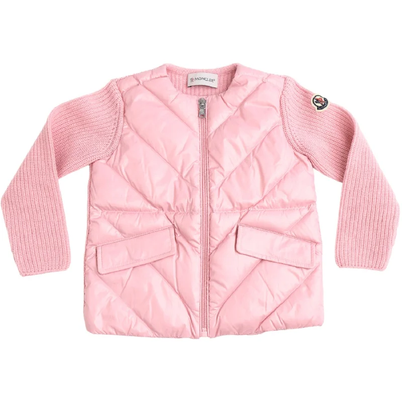 End Of The Year Moncler Medium Pink Jacket