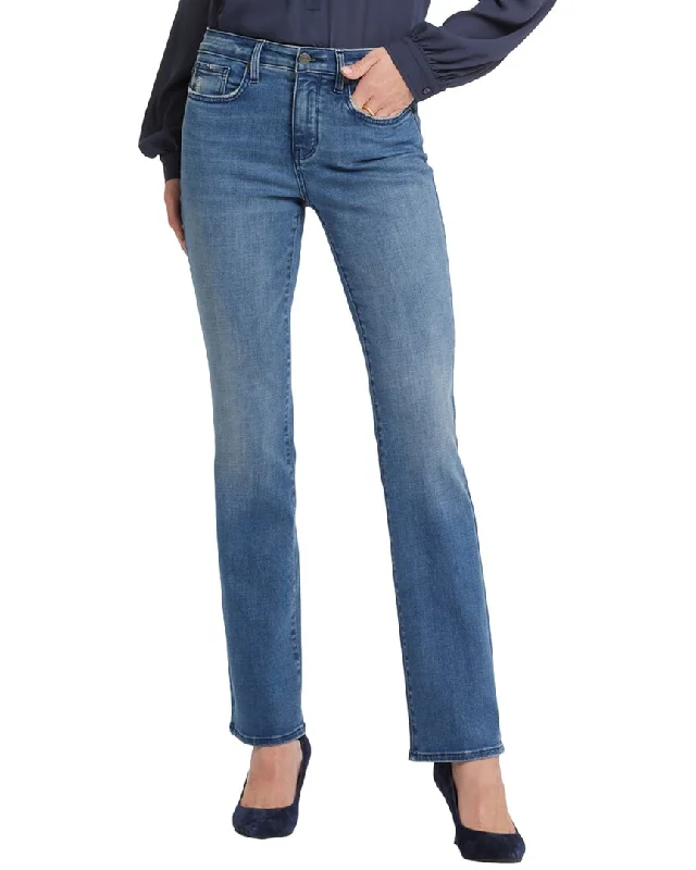 Tropical Style NYDJ Barbara Cascade Wave Bootcut Jean