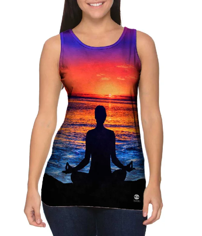 Personalized Wear Meditation Haleiwa Hawaii Sunset