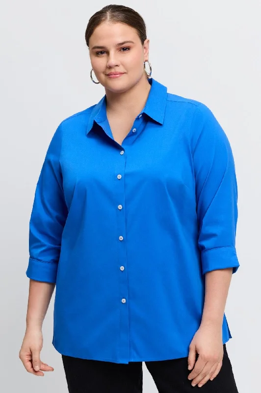 Casual And Comfortable Evelyn Plus Essential Stretch No Iron Shirt