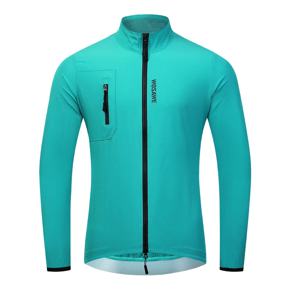 Fresh And Simple New Cycling Jacket Windproof Bike Windbreaker Men Bicycle Gilet Lightweight Outdoor MTB Sports Wind Jacket