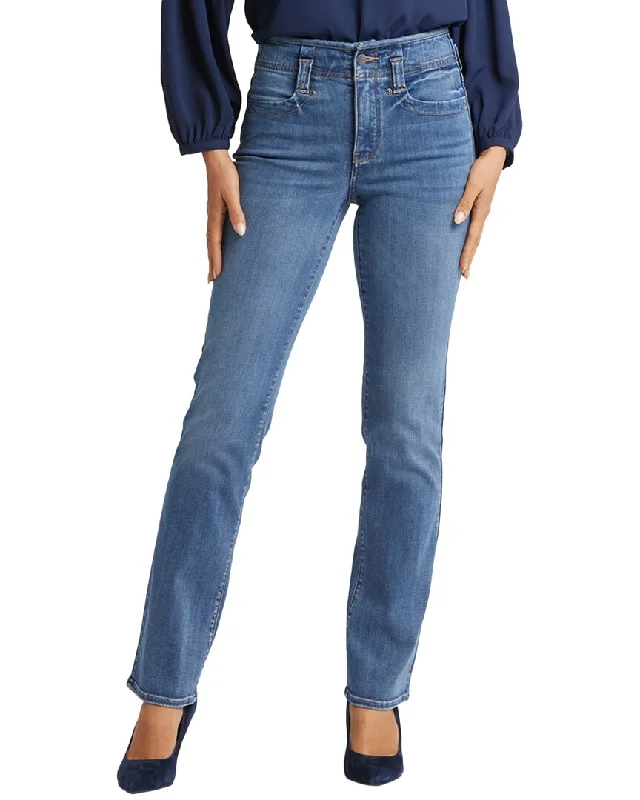 Fashion Innovation NYDJ Marilyn Clear Brook Straight Leg Jean