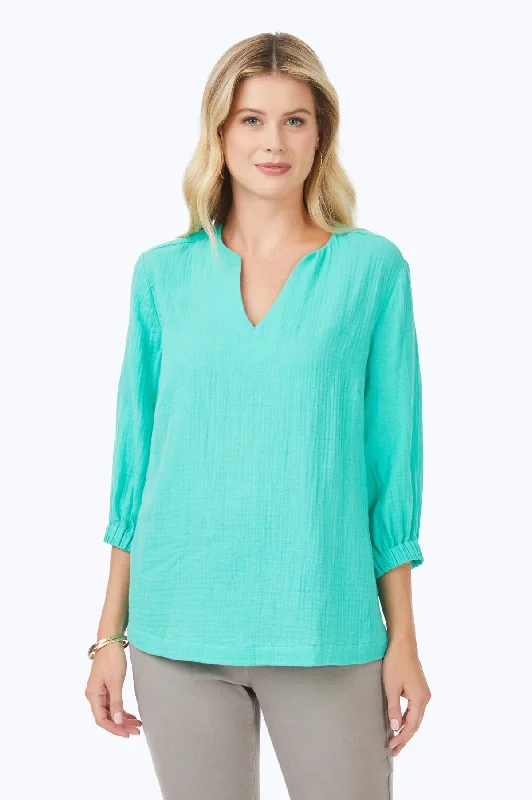 Body Design Evie Cotton Gauze Shirt