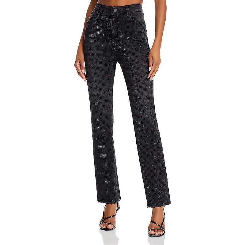 Sexy Fun [BLANKNYC] Womens High Rise Emellished Ankle Jeans