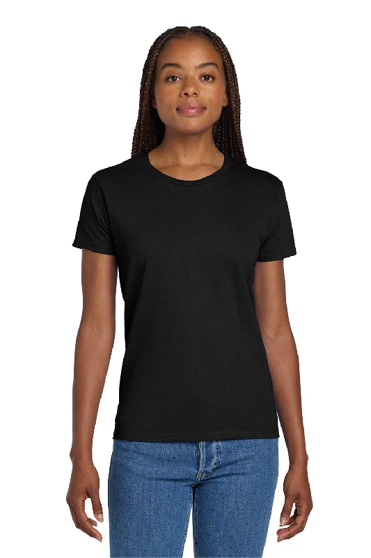 High Street Design Gildan Womens Ultra Short Sleeve Crewneck T-Shirt - Black