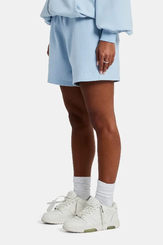 Elegant And Casual Cernucci Shorts - Light Blue