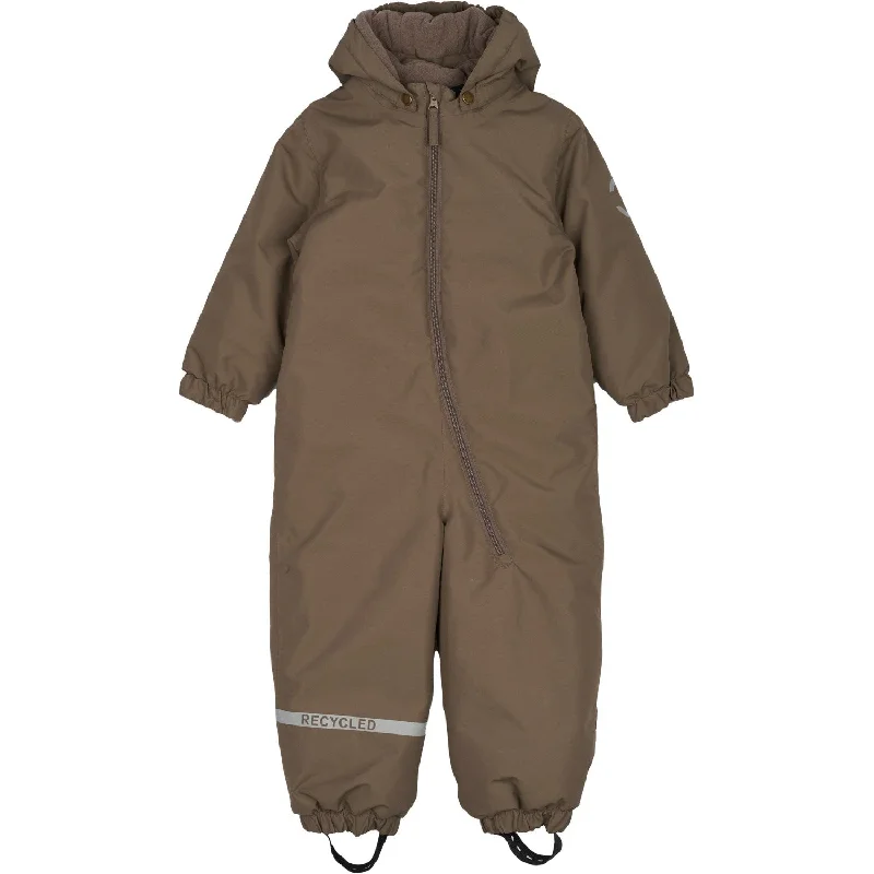 Simple Matching Mikk-Line Chocolate Chip Snow Suit Solid