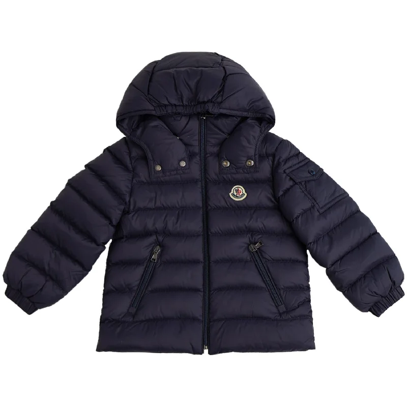 Slim Fit Moncler Navy Jules Jacket