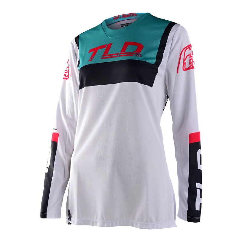 Bright Colors Womens GP Jersey Brazen White