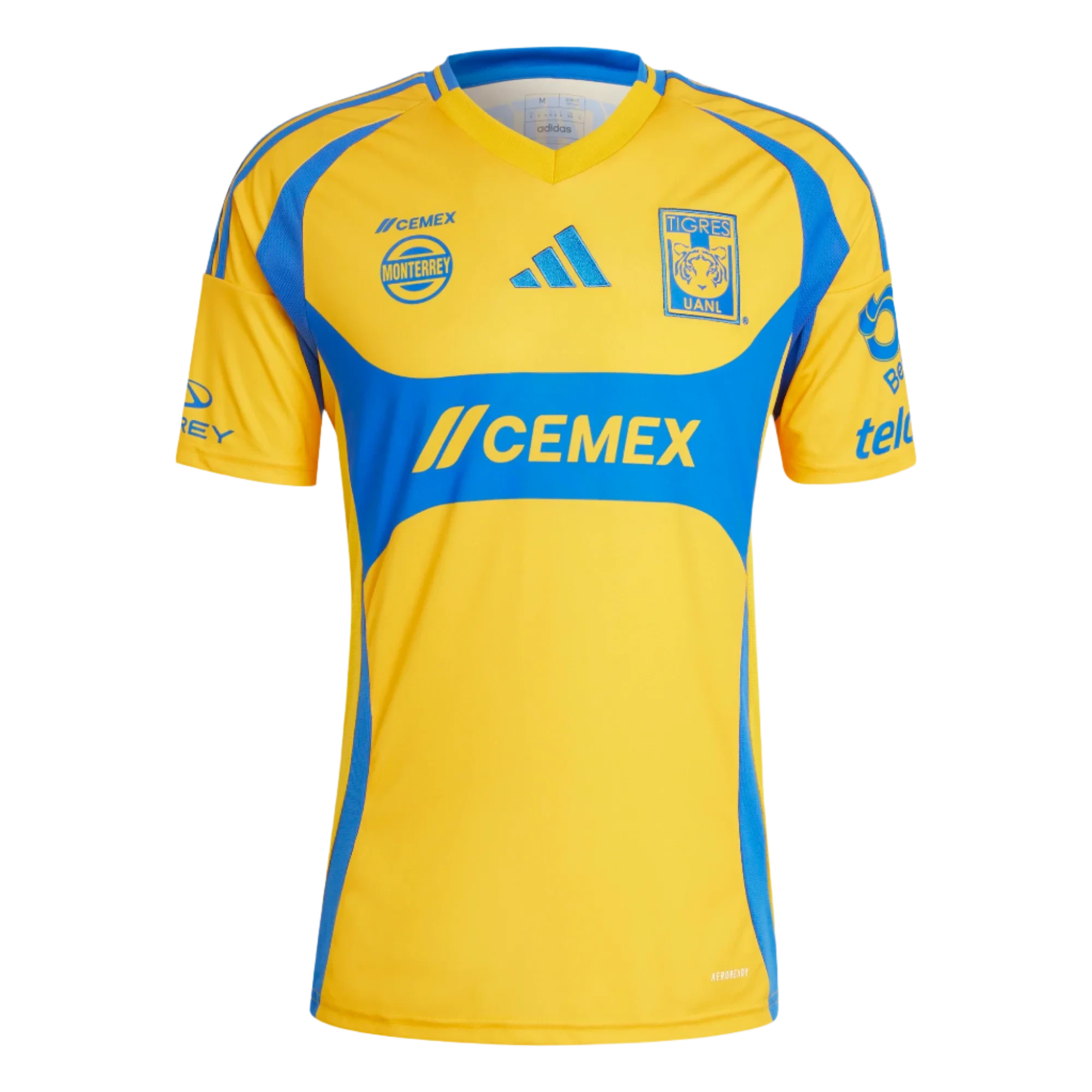 Playful Style Adidas Men's Tigres TUANL Home Jersey 24/25