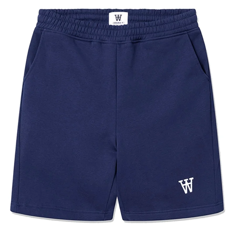 Simple And Comfortable Wood Wood Navy Vic AA Jogger Shorts