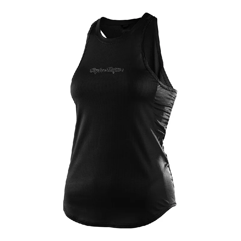 Classic Retro Wmns Luxe Tank Solid Black