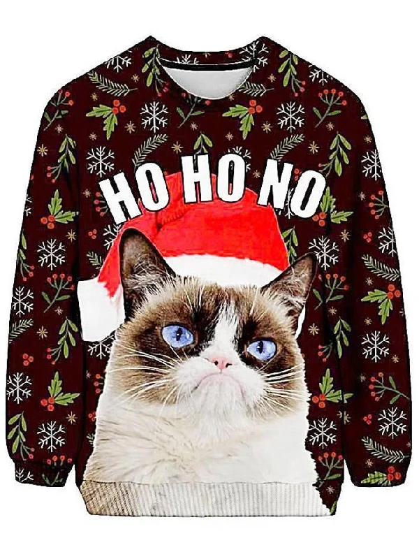 Luxury Style Grumpy Cat Ugly Sweatshirt