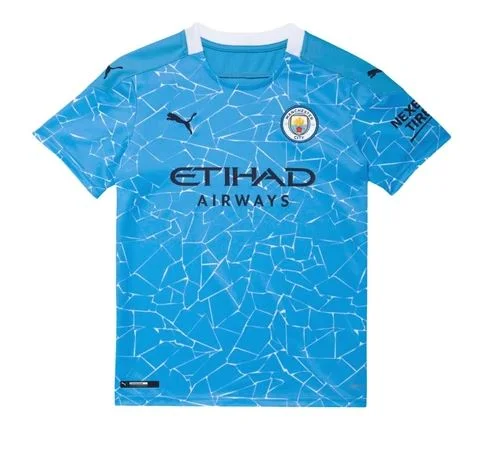 Cute Design PUMA Manchester City FC Youth Home 20/21 Jersey