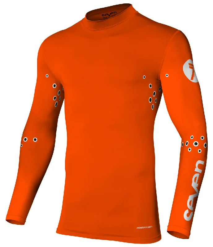 Comfortable Series Zero Laser Cut Compression Jersey - Flo Orange