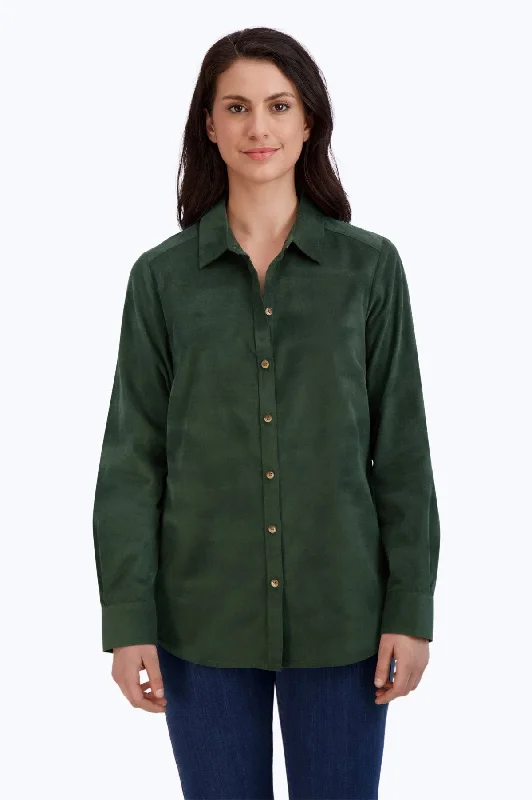 Dark Green Corduroy