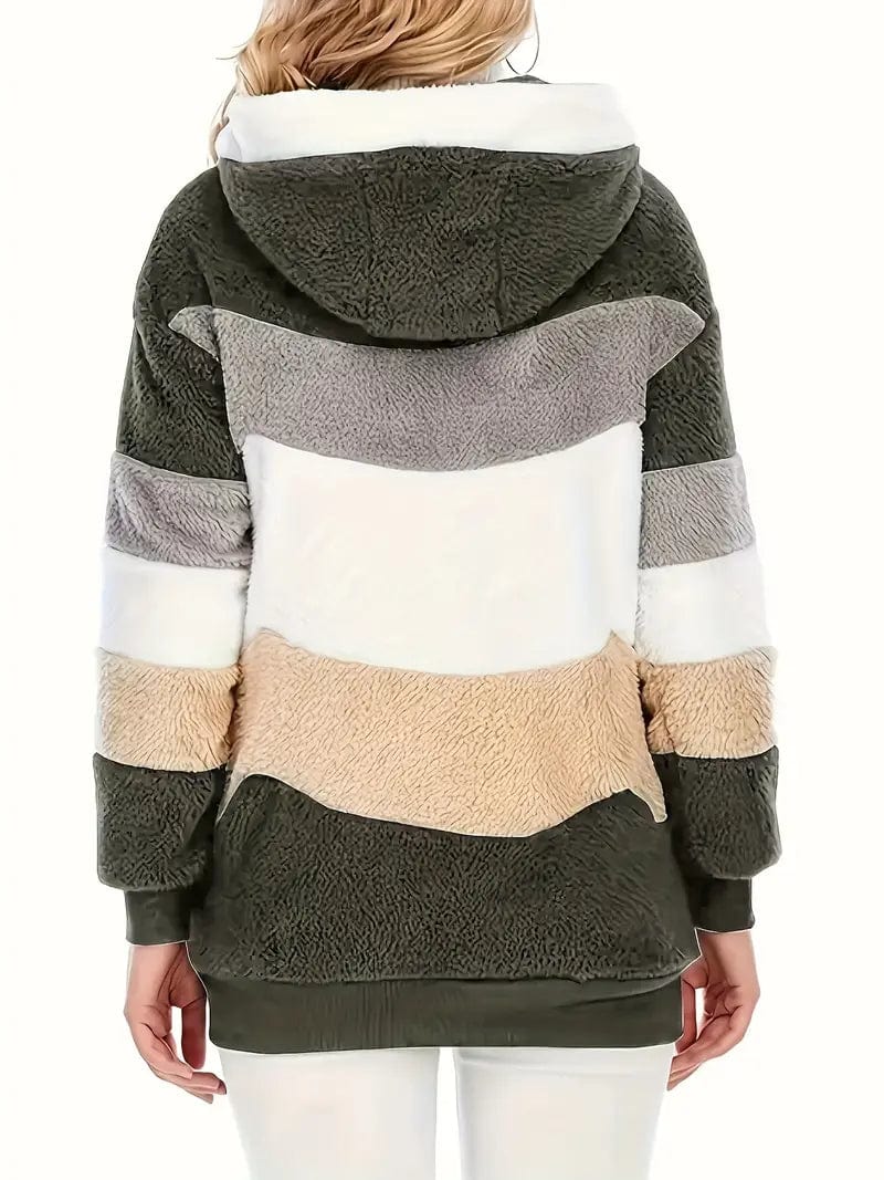 Unique Prints Women's Open Front Hooded Jacket