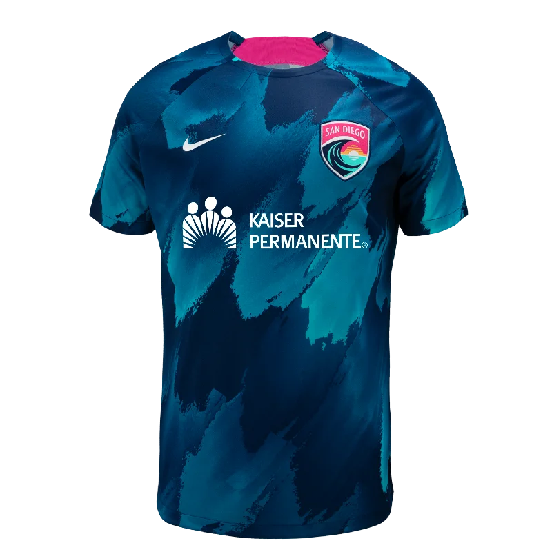 Playful Style Men's Nike San Diego Wave FC 2024 Pre-Match Top