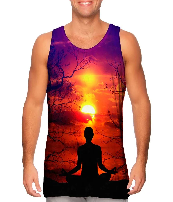 High-quality Styles Meditation Purple Sunset