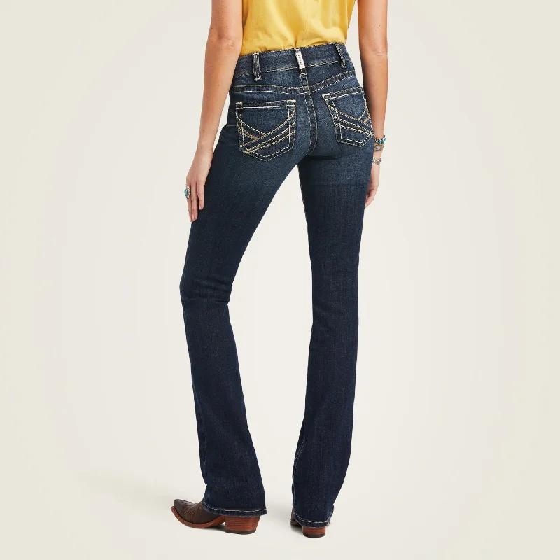 Dessert Matching Ariat R.E.A.L. Women's Lexie Perfect Rise Bootcut Jean in Missouri (Available in Regular & Plus Sizes)