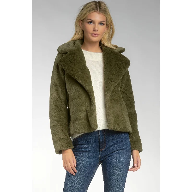 European And American Style Cozy Open Soft Jacket