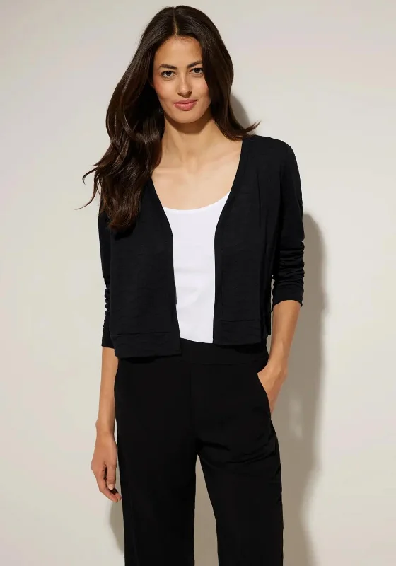 Youthful Vitality Street One Structured Short Jacket, Black