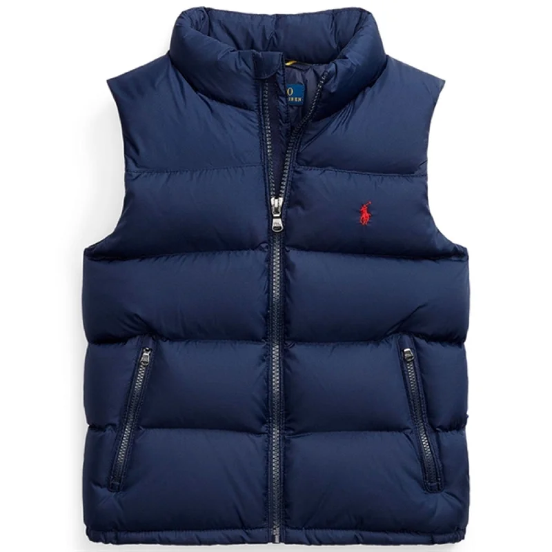 Elegant Temperament Polo Ralph Lauren El Cap Vest Newport Navy