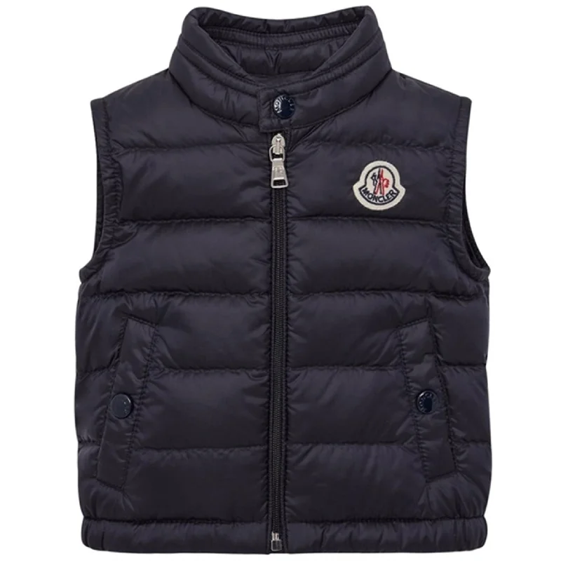 Street Charm Moncler Amaury Vest Navy