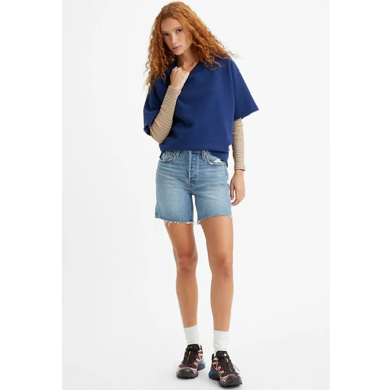 Comfortable And Versatile Levi's - 501 Mid Thigh Short