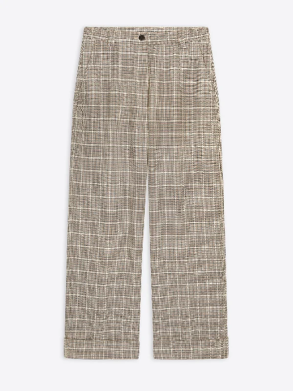 Street Cool Checked cuffed pants