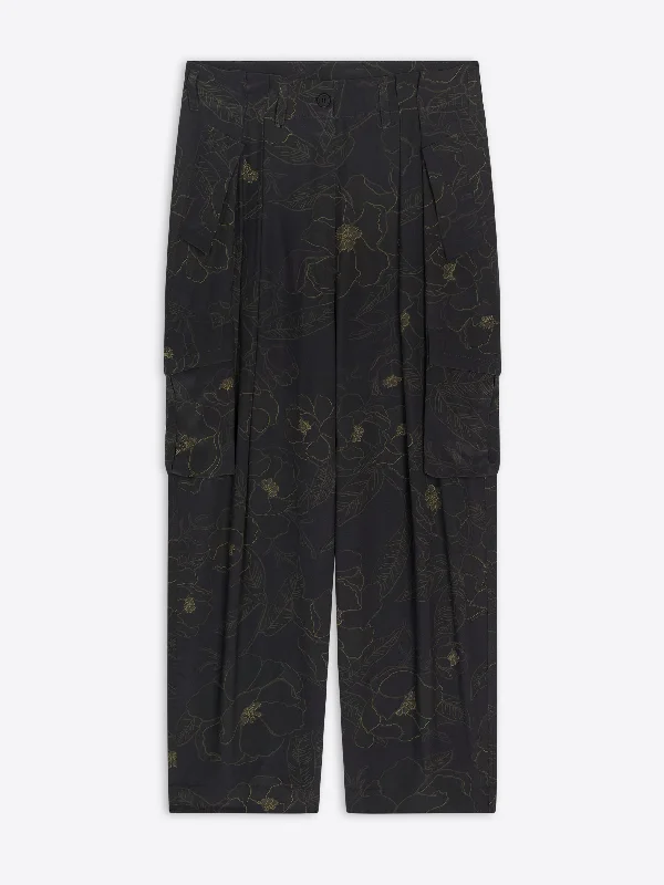 Autumn Selection Silk workwear pants