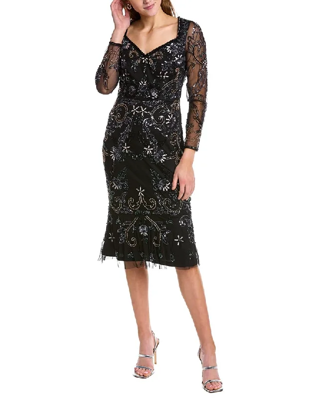 Spiritual Vitality Adrianna Papell Embellished Cocktail Dress