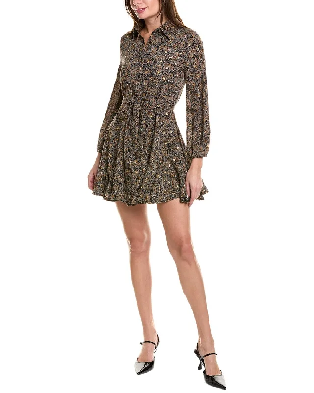 Noble And Elegant ANNA KAY Flared Shirtdress