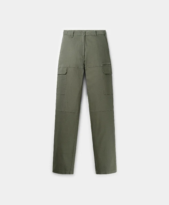 Comfortable And Casual Chimera Green Ezea Cargo Pants