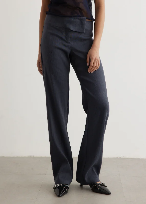 Avant-garde Design Dip Pants