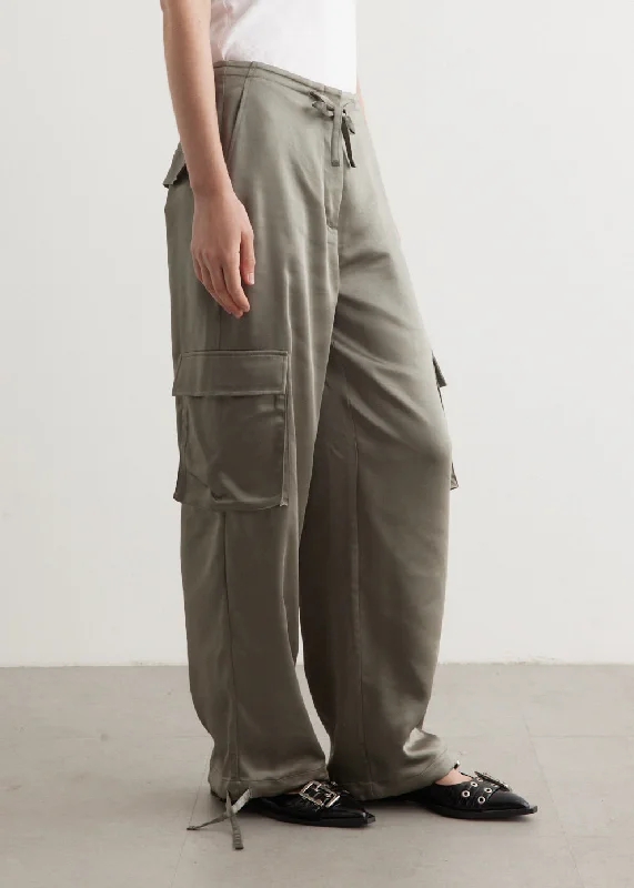 Refreshing Design Fremont Satin Cargo Pants