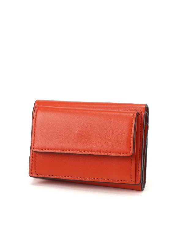 Modern City COW LEATHER THREE FOLD WALLET