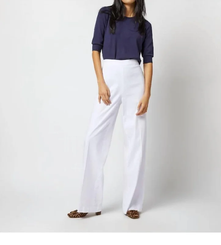 Fresh And Fashionable Hutton Pant In White