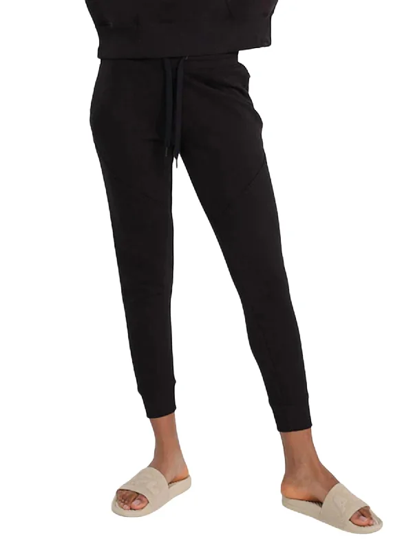 Elegant And Simple Legendary Fleece Jogger In Black