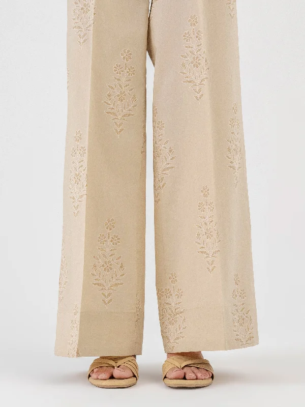 Fresh And Natural Paste Print Cambric Trouser (Pret)