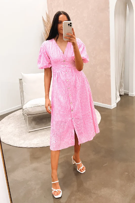 New Season Series Sophie Maxi Dress Pink