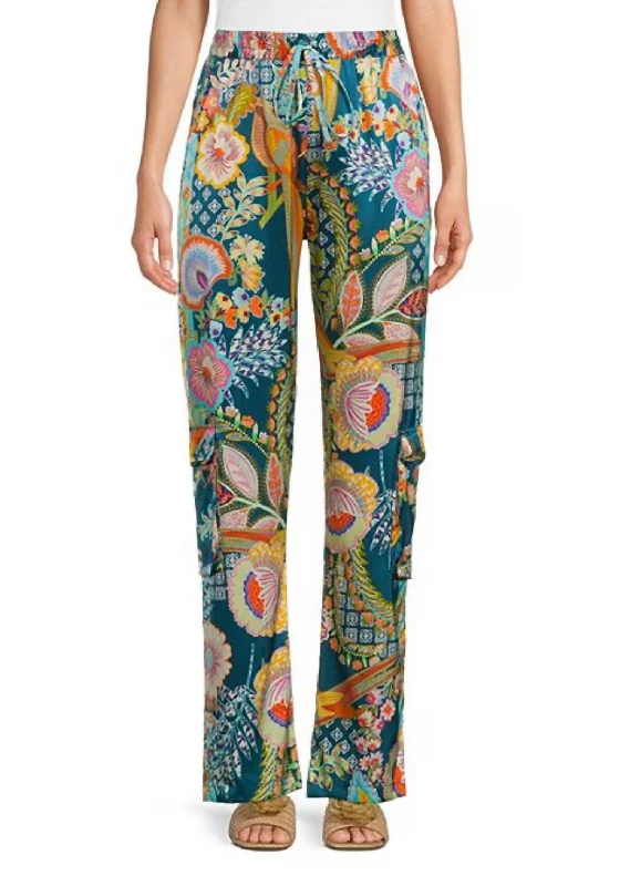 Lively And Youthful Wild Kelly Pant In Multi