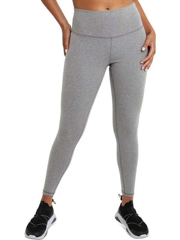 Personalized Design Womens Heathered Polyester Athletic Leggings