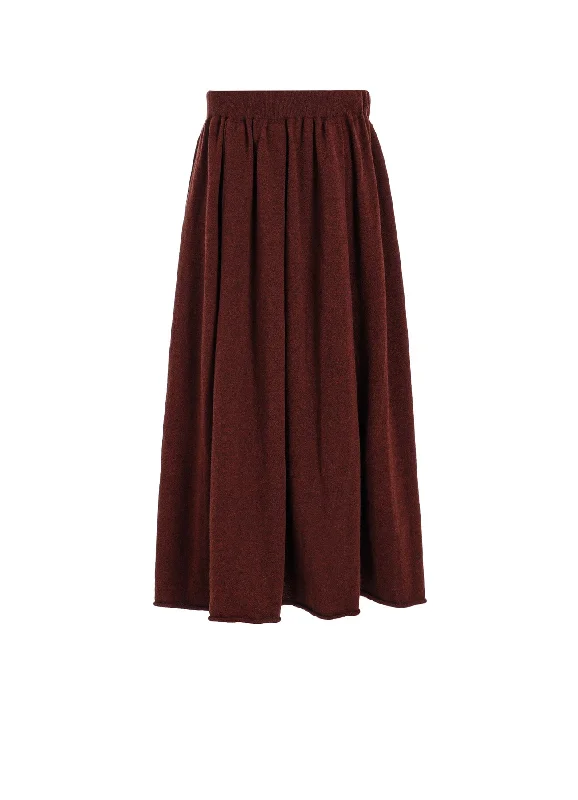 Double-sided Wear 【11/15 12:00(JST) Release】WOOL KNIT SKIRT